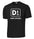 D1 Black Classic Short Sleeve Dri-fit