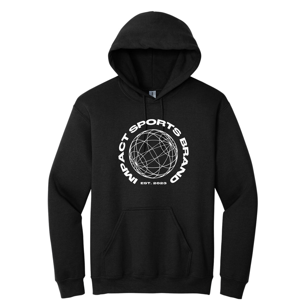 Black Cotton Hoodie