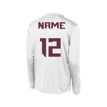 Load image into Gallery viewer, White Long Sleeve Drifit Riverdale Basketball
