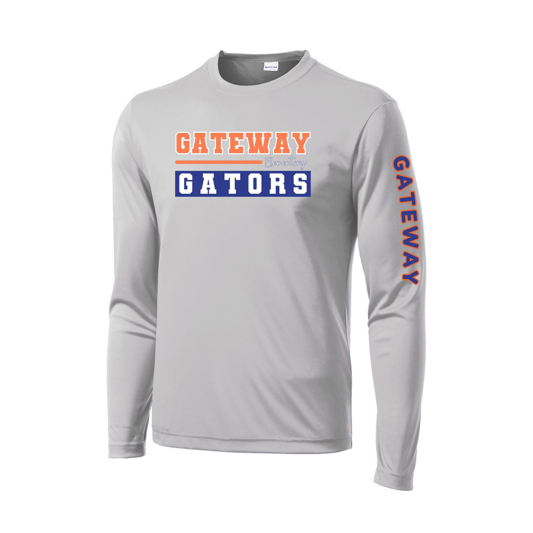 Long Sleeve Drifit Tshirt Grey