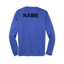 Load image into Gallery viewer, Long Sleeve Drifit SportTek T-shirt Blue
