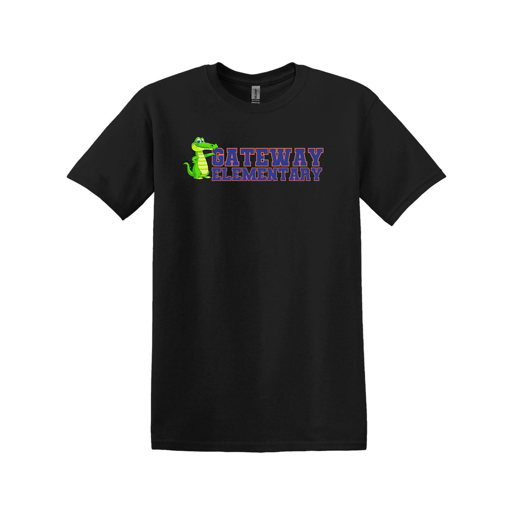 Black Short Sleeve Cotton T-shirt
