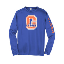 Load image into Gallery viewer, Long Sleeve Drifit SportTek T-shirt Blue
