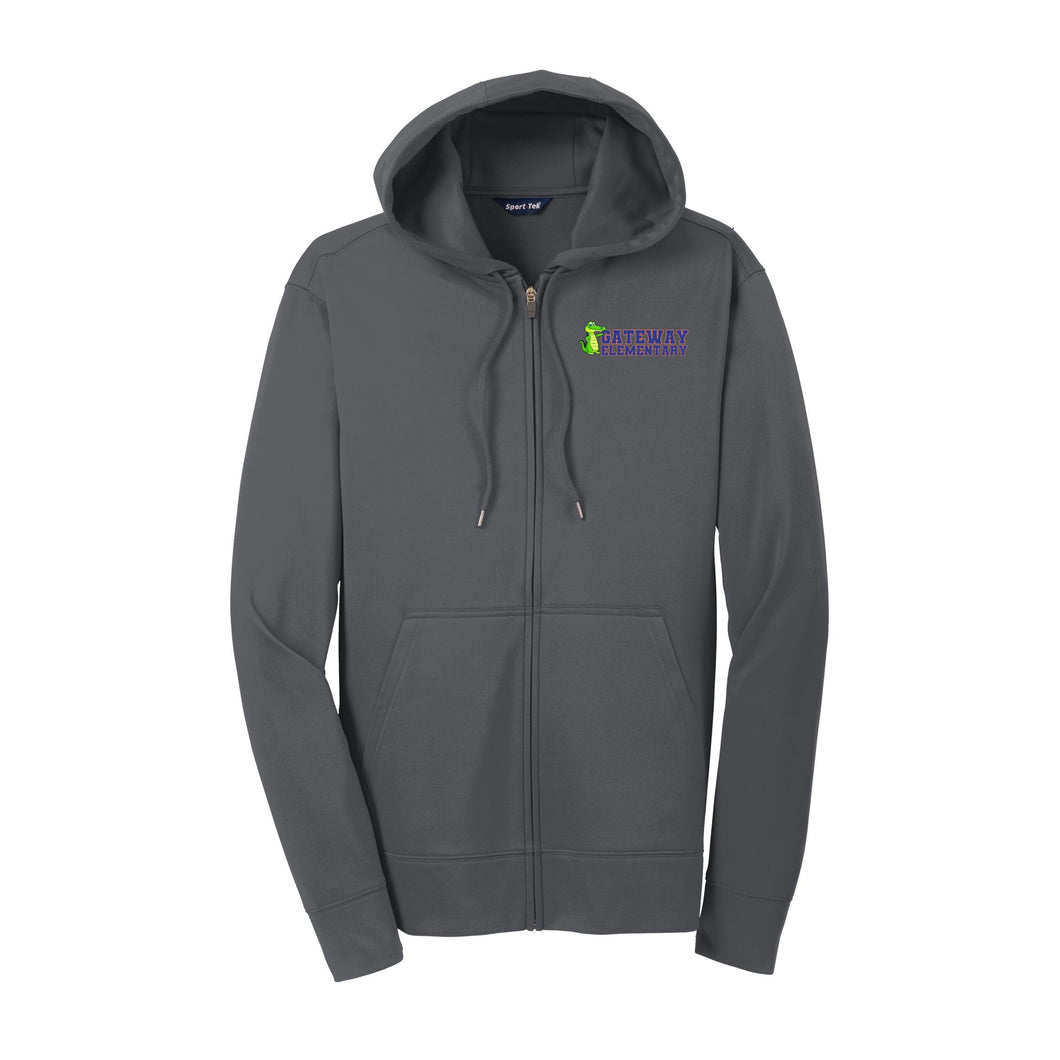 Charcoal Zip up Hoodie