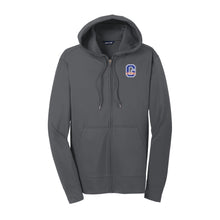 Load image into Gallery viewer, Charcoal Zip up Hoodie

