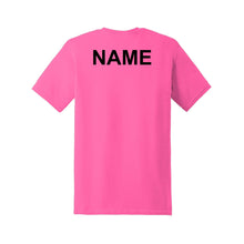 Load image into Gallery viewer, Neon Pink Short Sleeve Cotton T-shirt
