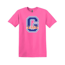 Load image into Gallery viewer, Neon Pink Short Sleeve Cotton T-shirt
