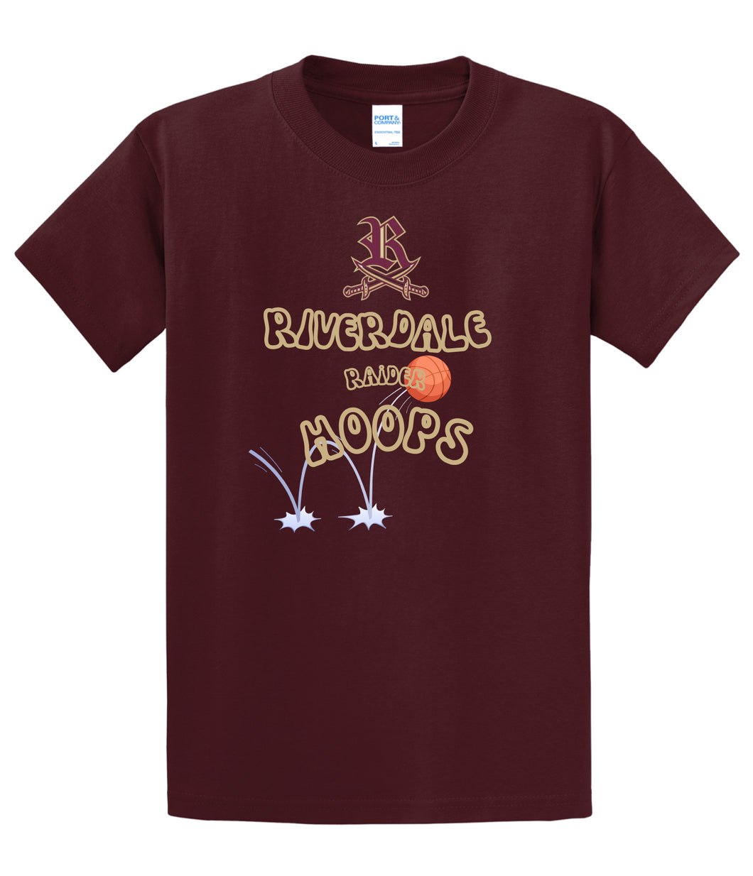 Bounce Hoops Cotton T-shirt