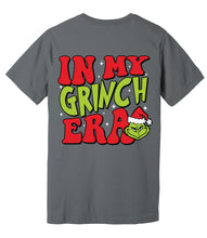 Load image into Gallery viewer, In My Grinch Era Smoke Grey Tshirt CUSTOMIZE IT!
