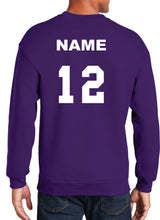 Load image into Gallery viewer, Classic H Logo Purple Fleece Crewneck Sweatshirt
