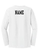 Load image into Gallery viewer, Cambridge White &amp; Red Long Sleeve Tee
