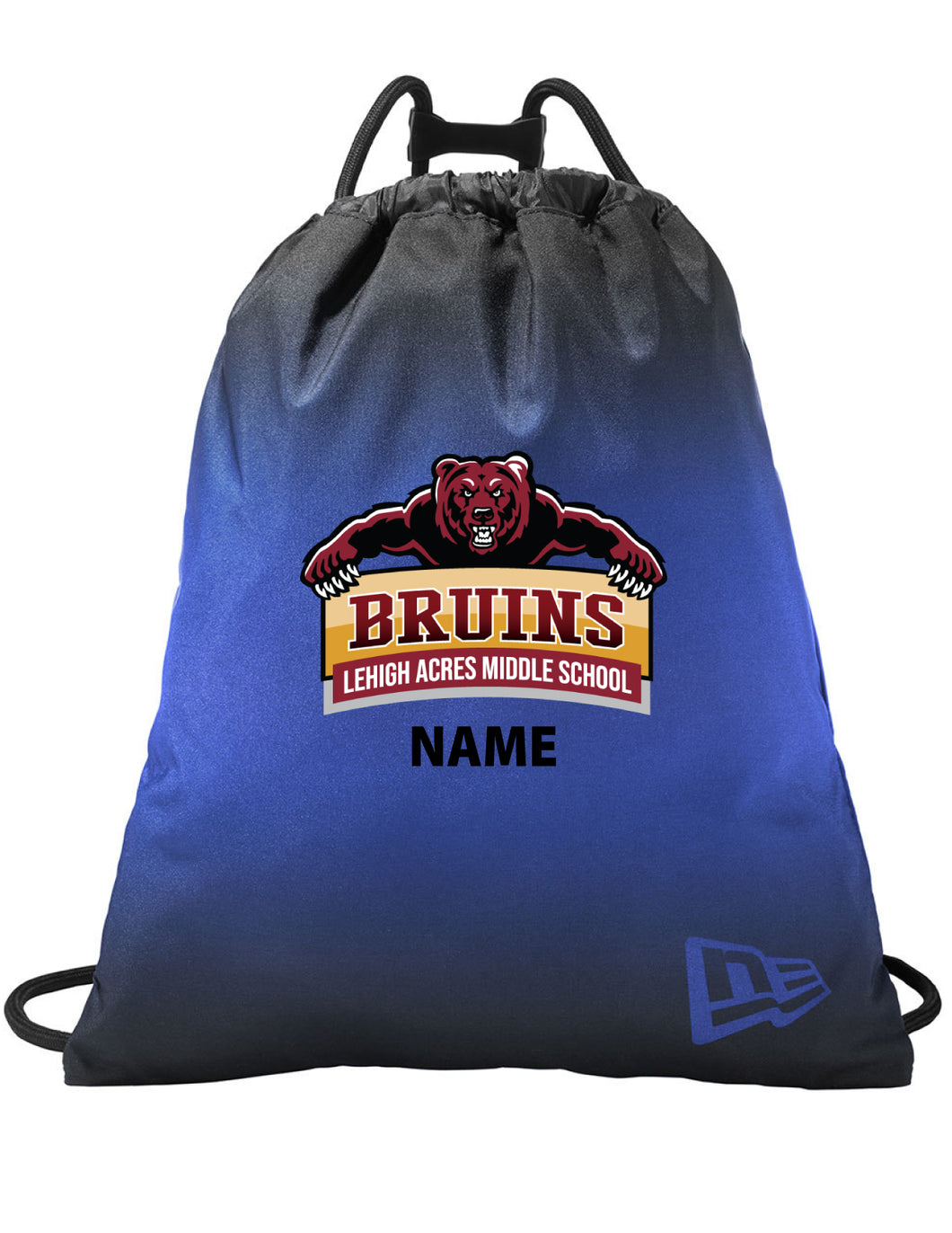 Cinch Draw-String Bag Blue