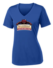 Load image into Gallery viewer, Ladies V-Neck Blue
