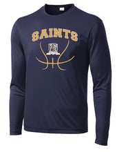 Load image into Gallery viewer, Youth Long Sleeve Drifit Warmup Saints
