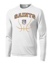 Load image into Gallery viewer, Youth Long Sleeve Drifit Warmup Saints
