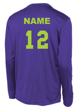 Load image into Gallery viewer, Adult Long Sleeve Drifit Team Color Purple
