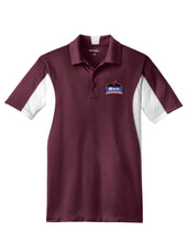 Load image into Gallery viewer, Polo Shirt Maroon with White Trim (Unisex Adult Cut)
