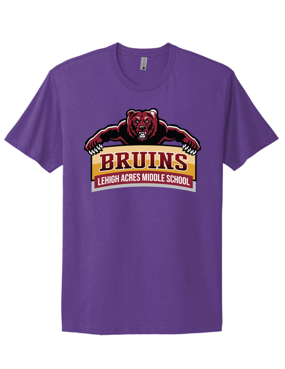 Cotton T-shirt Purple