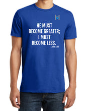 Load image into Gallery viewer, He Is Great Cotton Tee
