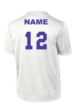 Load image into Gallery viewer, Performance Drifit White Short Sleeve IE Basketball Shirt
