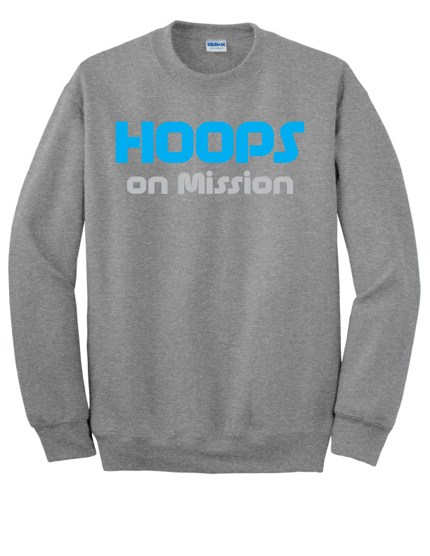 Hoops On Mission Logo Sweatshirt