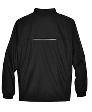 Load image into Gallery viewer, Full Zip Wind Jacket with reflective trim (mens cut)
