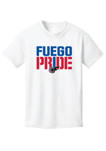 Load image into Gallery viewer, Youth Classic Fuego Pride Cotton Tee
